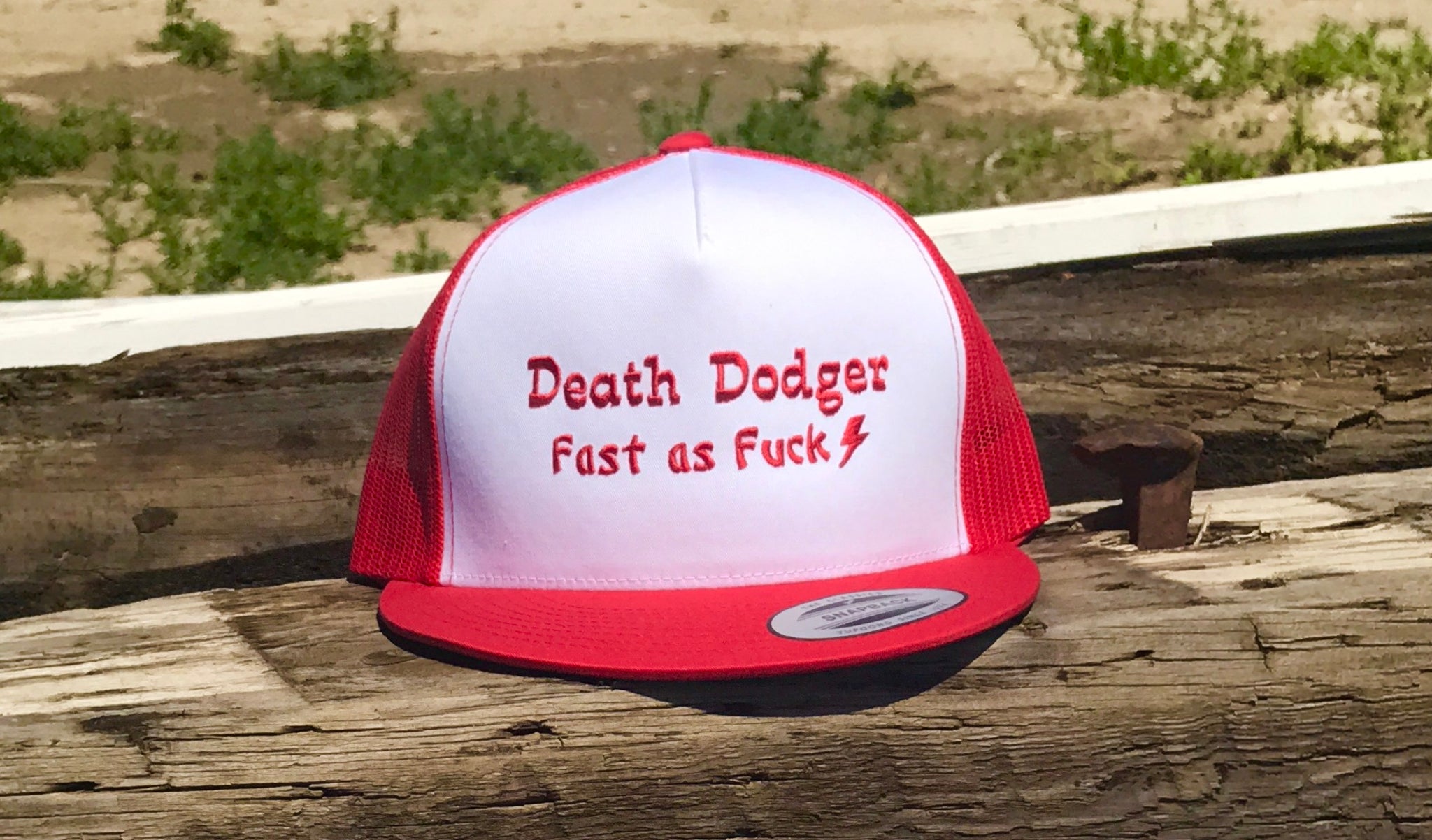 Death Dodger Clothing - Fast As Fuck Hat - Red
